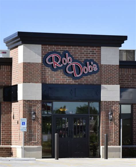 Rob dobs - Mar 1, 2024 · Rob Dob's, an elegant, upscale steak and seafood restaurant and bar in east Bloomington, will serve lunch and dinner seven days a week. It opens at 10:30 a.m. Monday at 801 N. Hershey Road. In ... 